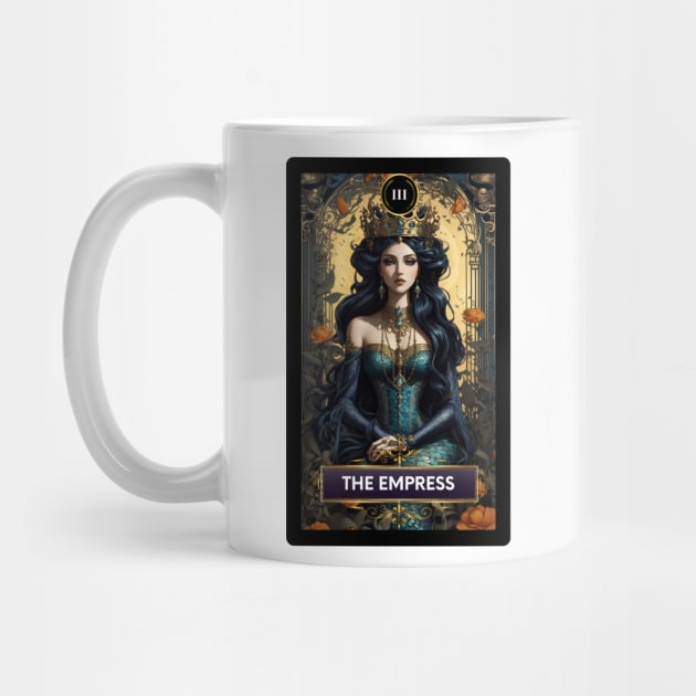 The Empress Mermaid Tarot Card by MGRCLimon